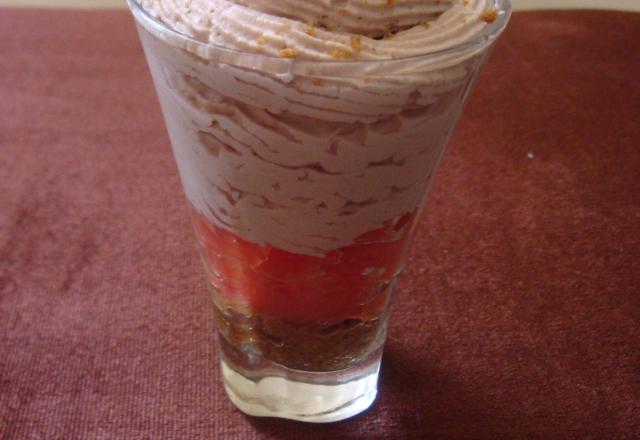 Verrine Pamplemousse chocolatée