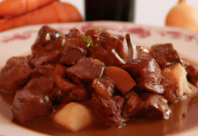 Bourguignon de poulain