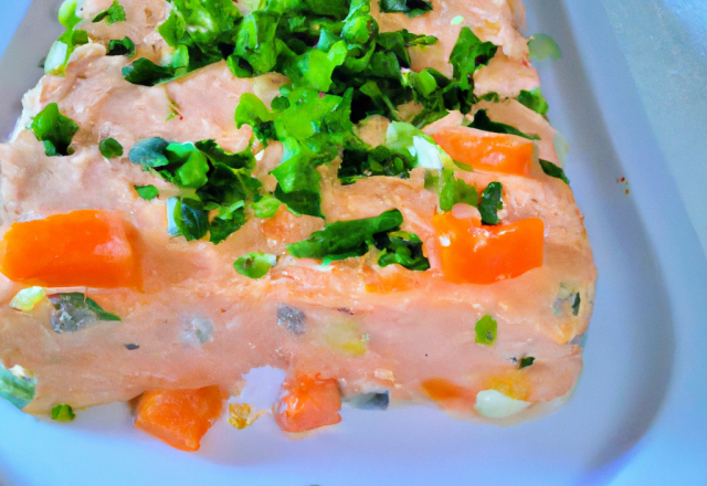 Terrine de saumon rapide