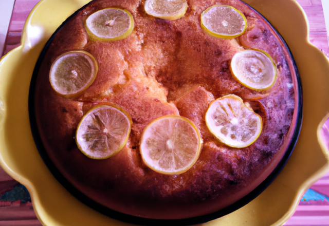 Cake au citron moelleux