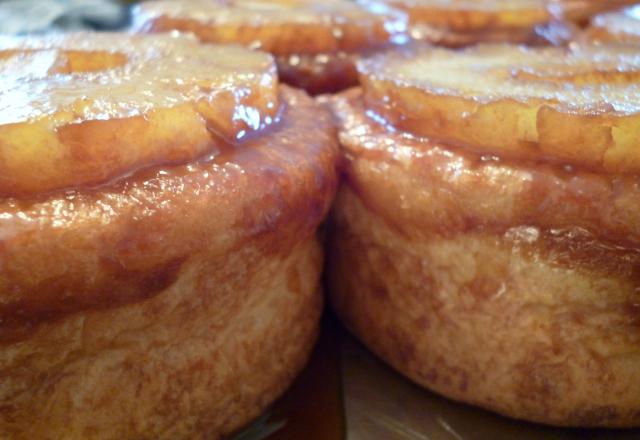 Ananas caramélisé façon tatin