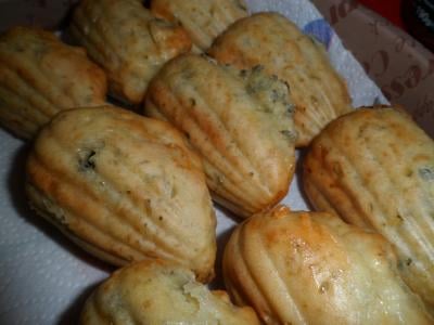 Madeleines au Bleu de Laqueuille