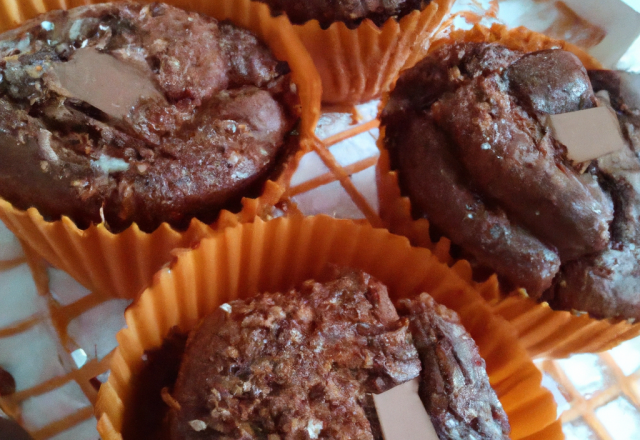 Muffins choco-carambars