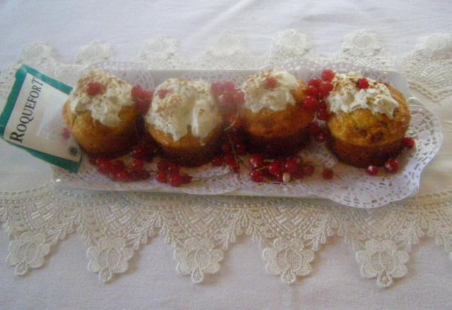 Cupcakes au chorizo et chantilly au roquefort : Un mariage réussi