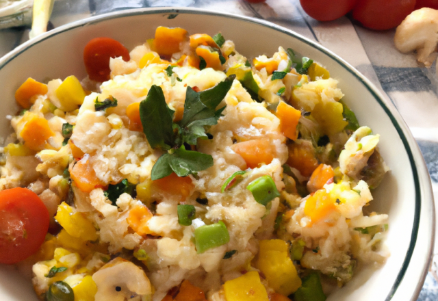 Risotto aux légumes