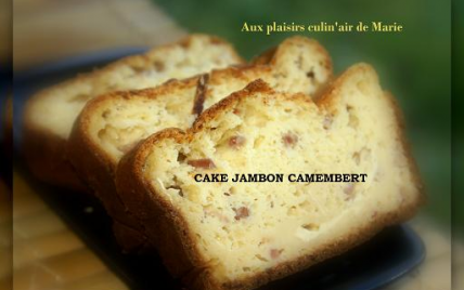 Cake jambon camembert