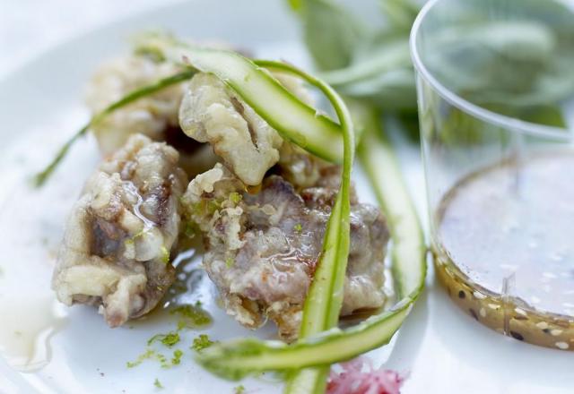 Pintade croustillante aux légumes par Pierre-Sang Boyer