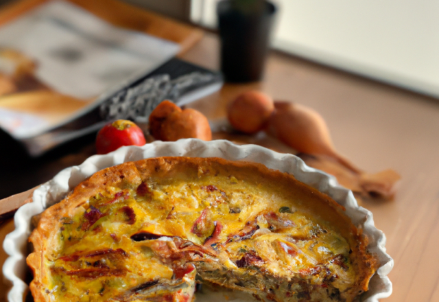 Quiche au kiri