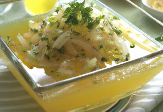 Vinaigrette citron-gingembre