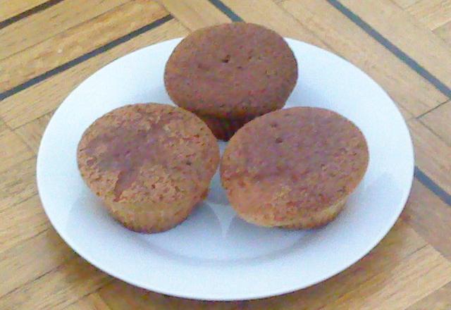 Muffins chocolat blanc