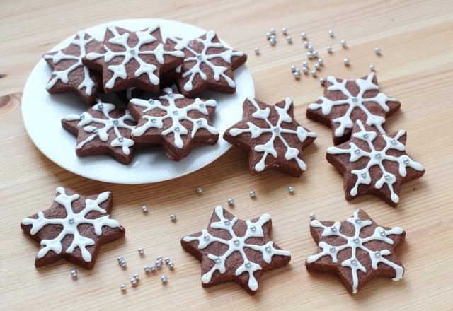 Cette recette de sablés de Noël flocons de neige est inratable