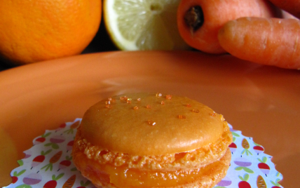 Macaron à la carotte