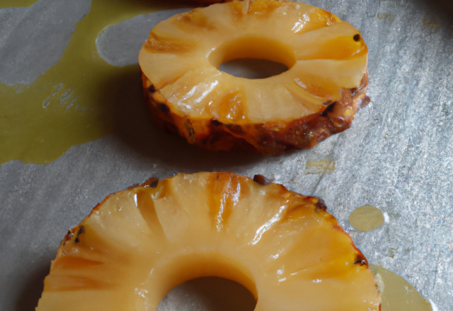 Ananas rôti