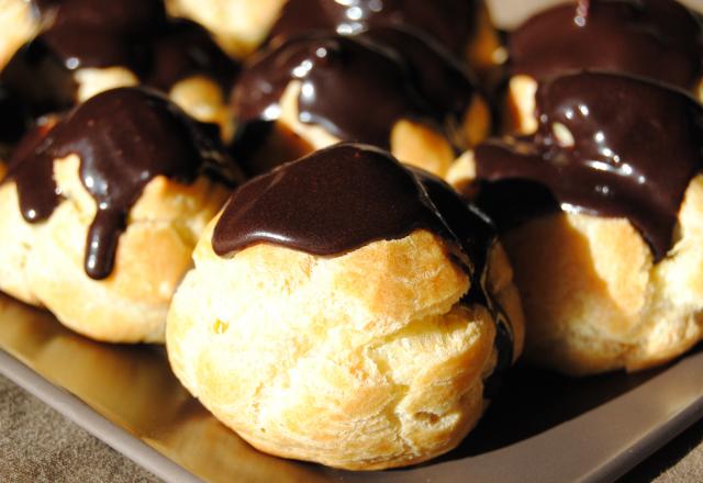 Choux à la crème chocolatée