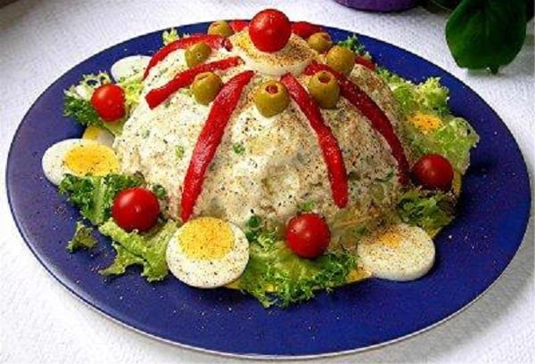 Salade à la russe pour l'été