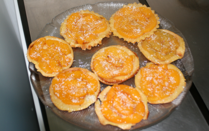 Tartelette tatin aux pêches