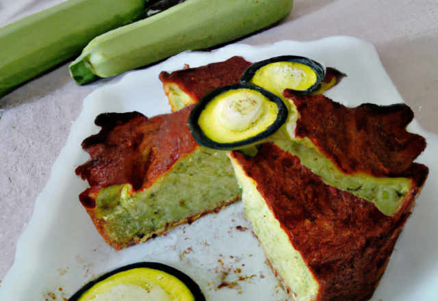 Gâteau de courgette