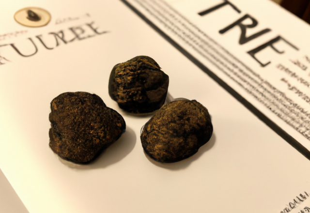 Les truffes Côte d'Or