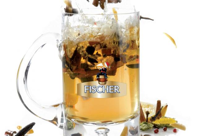 Fischer bière chaude