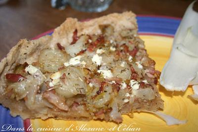 Tarte Endives et Chèvre