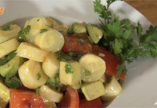 Salade de cœurs de palmier