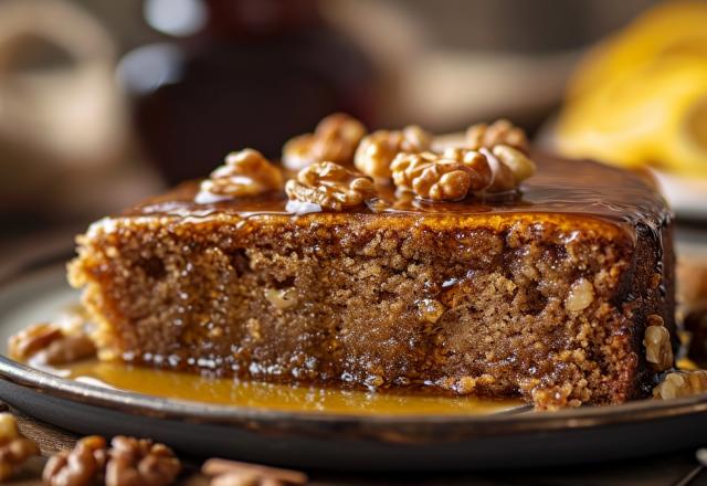 Gâteau aux noix et au miel
