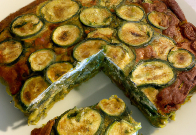 Cake aux courgettes et chèvre