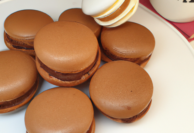 Macarons chocolat Fourme d'Ambert