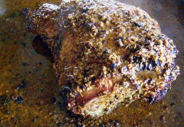 Gigot d'agneau épicé et caramélisé