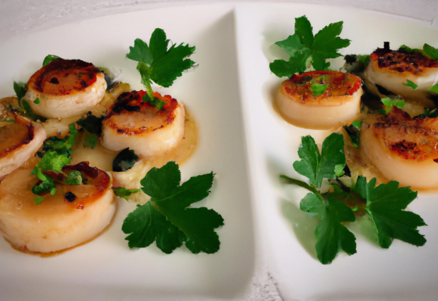 Coquilles au chèvre