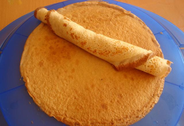 Crêpes rapide à la bière et au lait