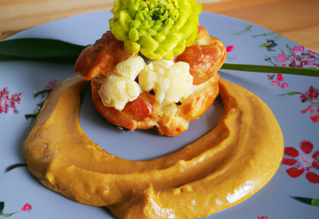 Crème de choux fleur au curry