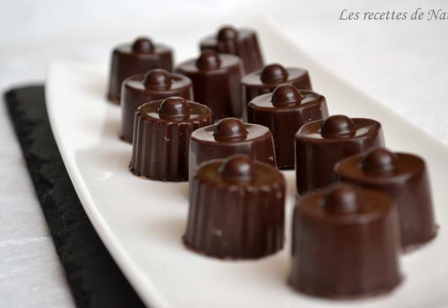 Chocolats au cœur caramel beurre salé