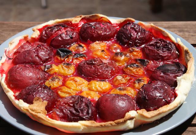 Tarte prunes / mirabelles