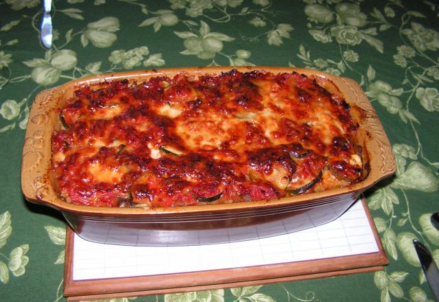 Lasagnes aux légumes du soleil économiques