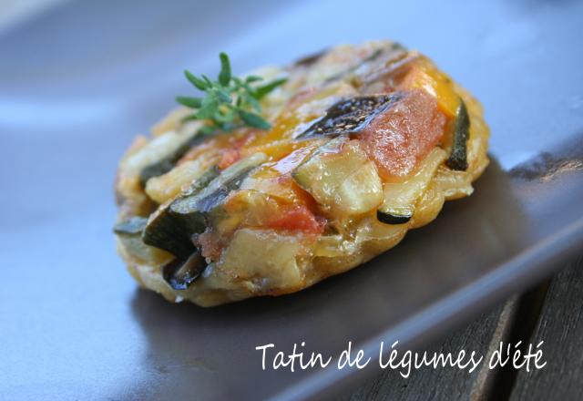 Tatin de légumes d'été