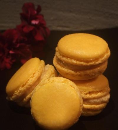 Macarons à la bergamote