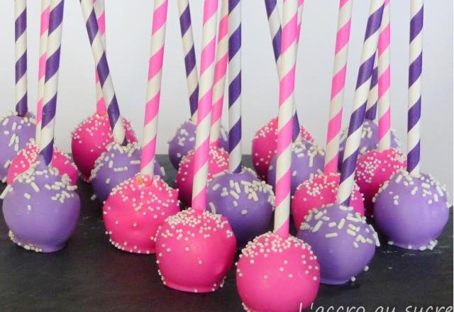 Mes cake pops aux couleurs éclatantes