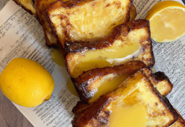 Pain perdu au citron