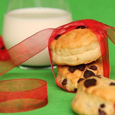 Scones aux pépites de chocolat