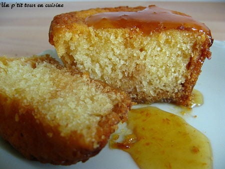 Mini cake à la marmelade d'orange