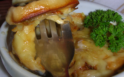 Mini Gratin de la Mer avec son cœur d'artichaut, champignons et sa sauce béchamel