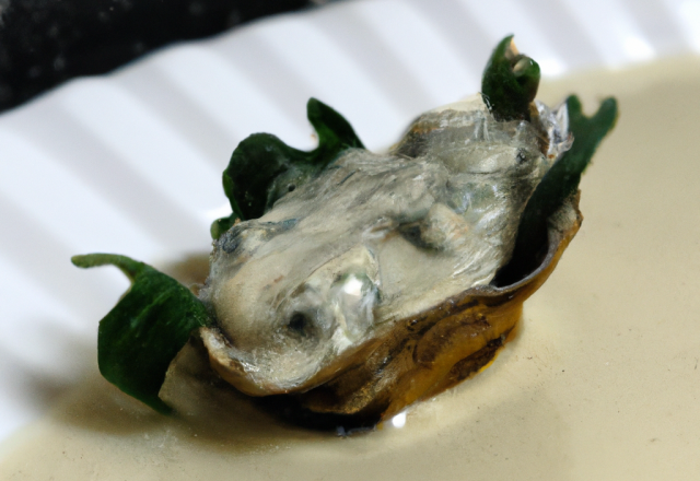 Emulsion d'oyster leave à la haas