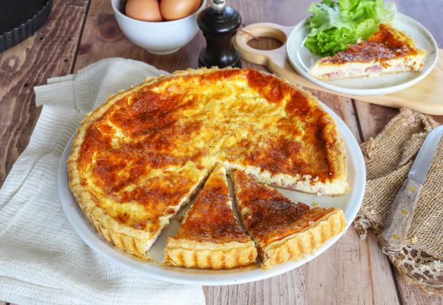 Quiche lorraine maison facile