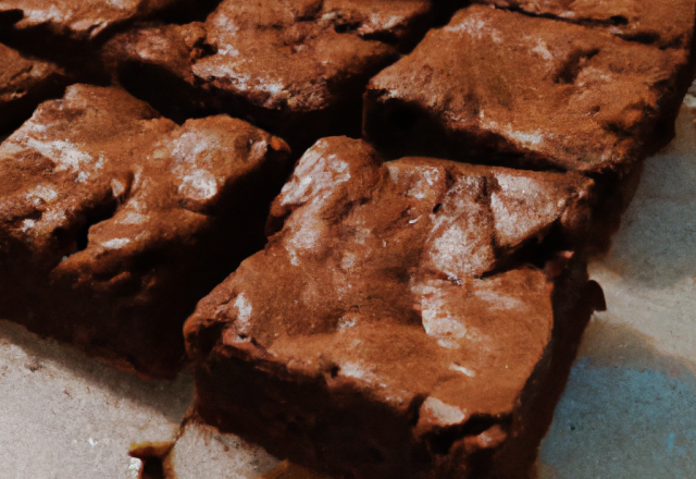 Brownies aux pignons