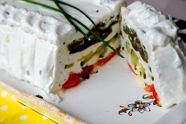 Terrine de légumes du soleil au chèvre