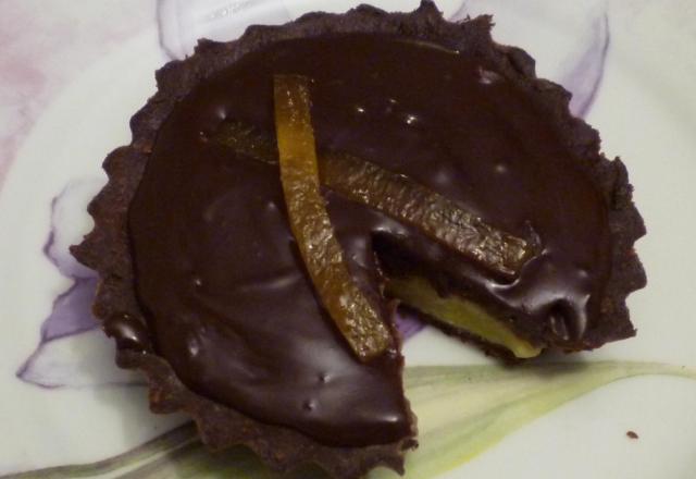 Tartelette citron chocolat