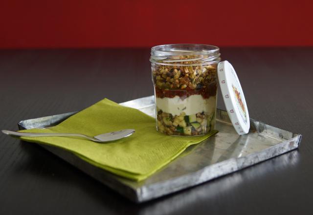 Verrine estivale pour pique-nique