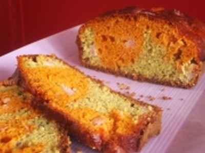 Cake marbré tomate pesto