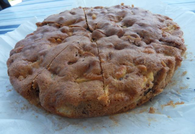 Gâteau aux pommes et à la cannelle